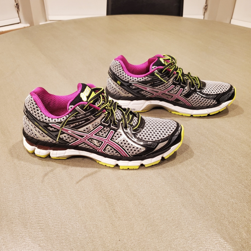 ASICS GT-2000 Women's Athletic Shoes - Gray, Pink, and Black